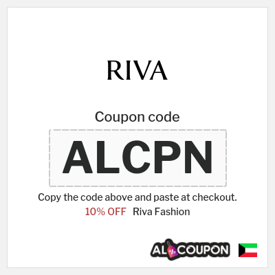 Riva Fashion Coupon (ALC4) Riva Discount Code Kuwait