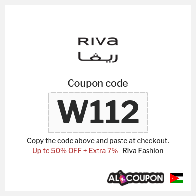 Riva Fashion Coupon (W112) Riva Fashion Offers Up to 50% OFF