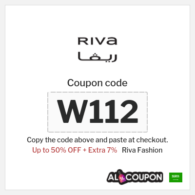 Riva Fashion Coupon (W112) Riva Fashion Offers Up to 50% OFF
