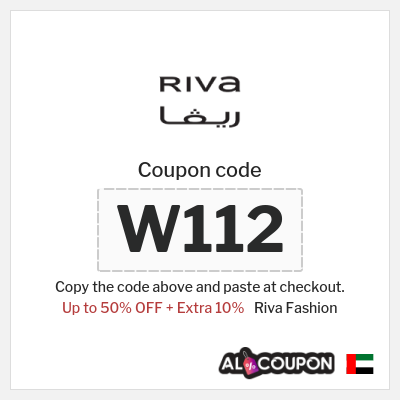 Coupon for Riva Fashion (W112) Up to 50% OFF + Extra 10%