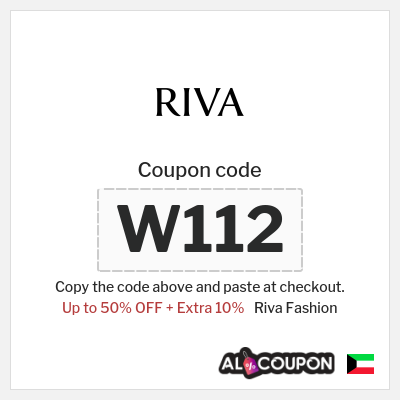 Coupon for Riva Fashion (W112) Up to 50% OFF + Extra 10%