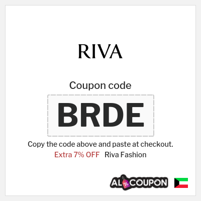 Riva Fashion Coupon (BRDE) New Riva Code 2026 Kuwait
