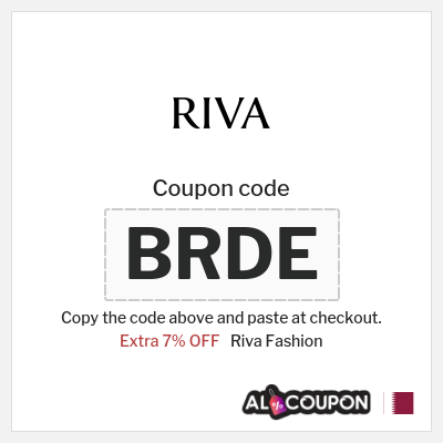 Riva Fashion Coupon (BRDE) New Riva Code 2026 Qatar