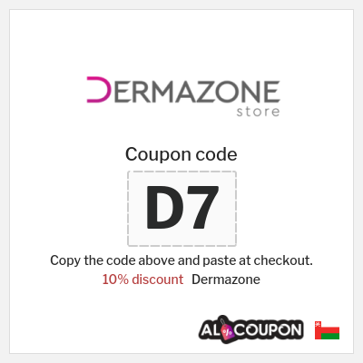 Coupon for Dermazone (D7) 10% discount