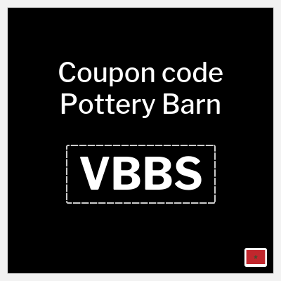 Coupon discount code for Pottery Barn Exclusive 10% OFF