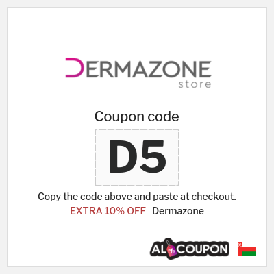 Coupon for Dermazone (D5) EXTRA 10% OFF