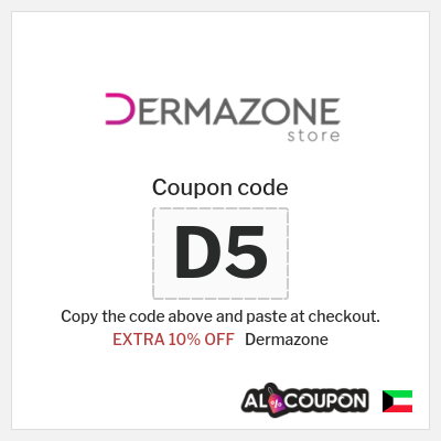 Coupon for Dermazone (D5) EXTRA 10% OFF