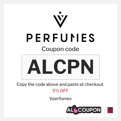 Coupon discount code for Vperfumes 5% OFF