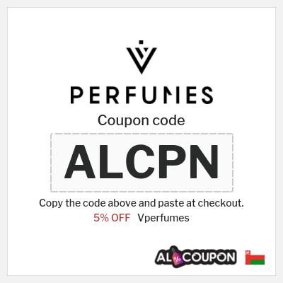 Coupon discount code for Vperfumes 5% OFF
