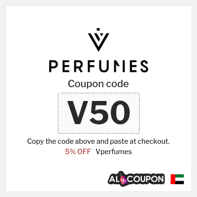 Coupon for Vperfumes (V50) 5% OFF