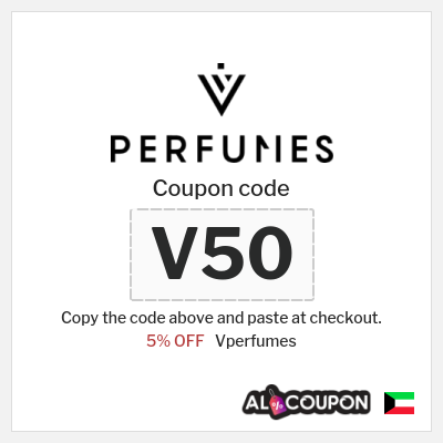 Coupon for Vperfumes (V50) 5% OFF