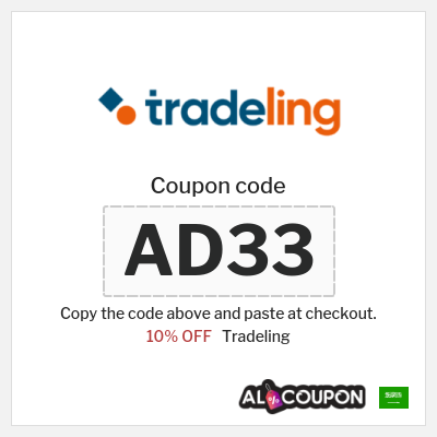 Coupon discount code for Tradeling 10% OFF