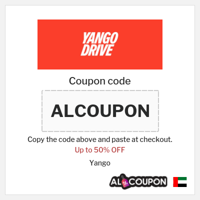 Coupon discount code for Yango 3% OFF