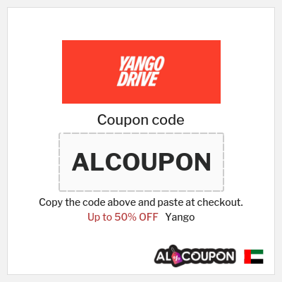 Coupon discount code for Yango 3% OFF