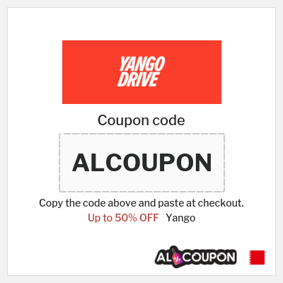 Coupon discount code for Yango 3% OFF