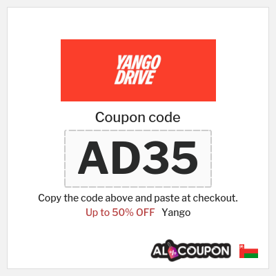 Coupon discount code for Yango 3% OFF