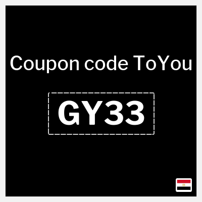ToYou Coupon (GY33) ToYou First Order Promo Code