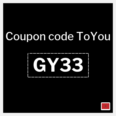 ToYou Coupon (GY33) ToYou First Order Promo Code
