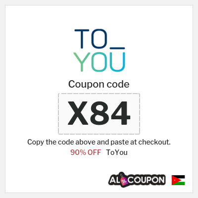 ToYou Coupon (X84) Toyou code 2025 for new customers