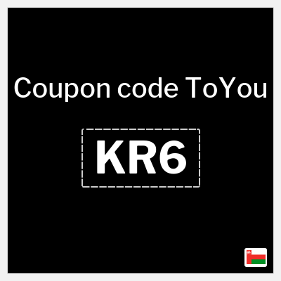 ToYou Coupon (KR6) ToYou First Order Promo Code 2026