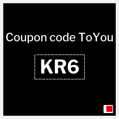ToYou Coupon (KR6) ToYou First Order Promo Code 2026