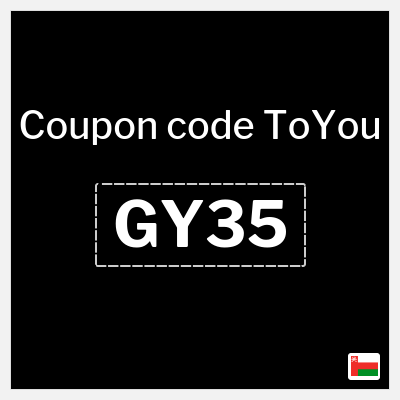 ToYou Coupon (GY35) ToYou First Order Promo Code 2026