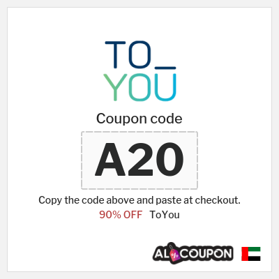 ToYou Coupon (A20) Toyou code 2025 for new customers