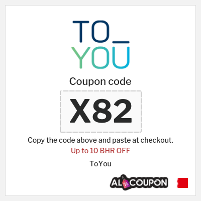 ToYou Coupon (X82) Toyou coupon code 2025