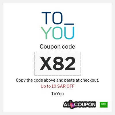 ToYou Coupon (X82) Toyou coupon code 2025