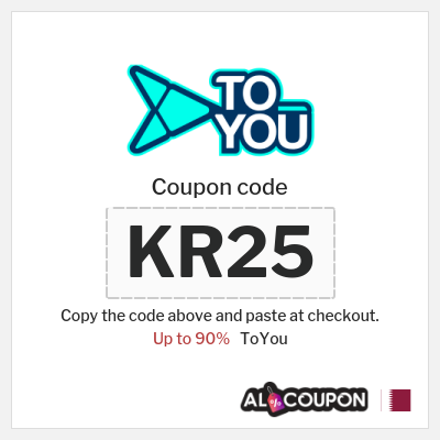 ToYou Coupon (KR25) ToYou Promo Code 2026