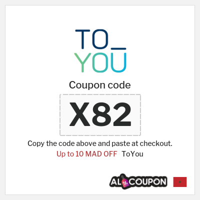 ToYou Coupon (X82) Toyou coupon code 2025