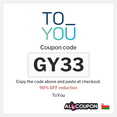 ToYou Coupon (GY33) Toyou discount code KSA today