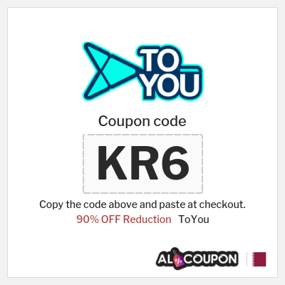 ToYou Coupon (KR6) Toyou Discount Code KSA Today