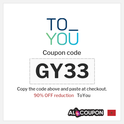 ToYou Coupon (GY33) Toyou discount code KSA today