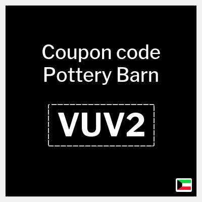 Coupon for Pottery Barn (VUV2) Up to 5% OFF