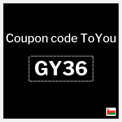 ToYou Coupon (GY36) Toyou Discount Code Black Friday 2025
