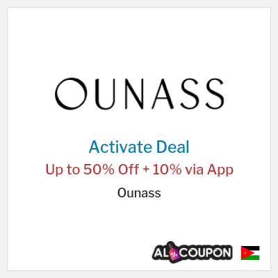 Ounass Special Deal (APP10) Ramadan Ounass Promo Code 2026