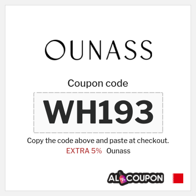 Ounass Coupon (WH193) Ounass Promo Code Bahrain
