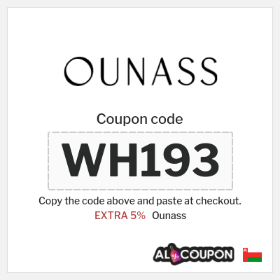 Ounass Coupon (WH193) Ounass Promo Code Oman