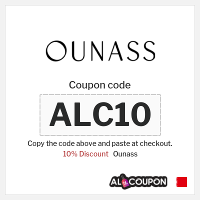 Ounass Coupon (ALC10) Ounass Coupon Code Bahrain