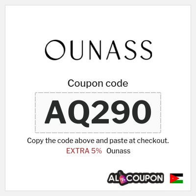 Ounass Coupon (AQ290) Ounass Promo Code Jordan