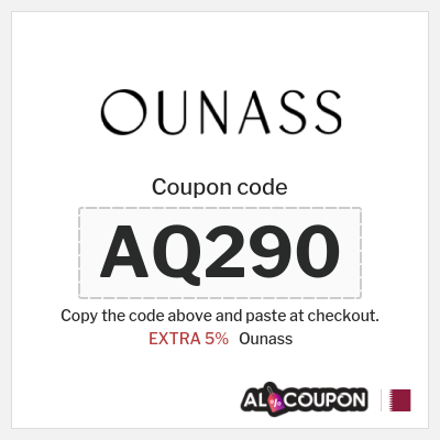 Ounass Coupon (AQ290) Ounass Promo Code Qatar