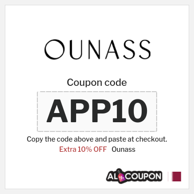Ounass Coupon (APP10) Ounass Discount Code 2026