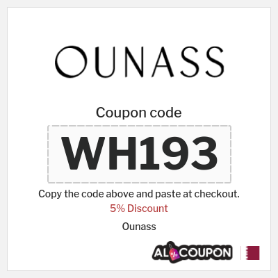 Ounass Code 2024 (WH193)