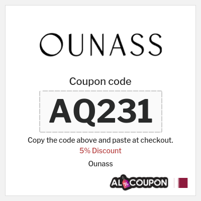 Ounass Coupon (AQ231) Ounass Code 2025