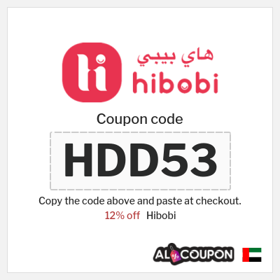 Coupon discount code for Hibobi Exclusive discount 12%