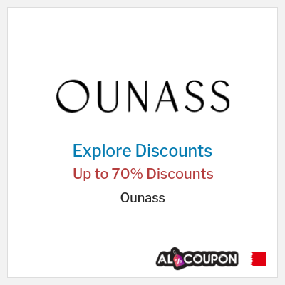 Sale for Ounass Up to 70% Discounts