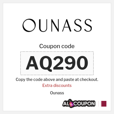 Ounass Coupon (AQ290) Ounass discount code 20 2025