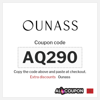 Ounass Coupon (AQ290) Ounass discount code 20 2025
