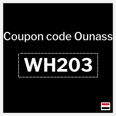 Ounass Coupon (WH203) Ounass discount code 20 2025